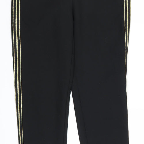 Marks and Spencer Womens Black   Trousers  Size 8 L26 in