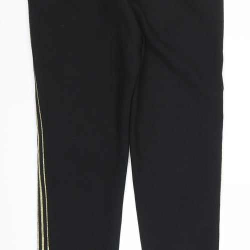 Marks and Spencer Womens Black   Trousers  Size 8 L26 in