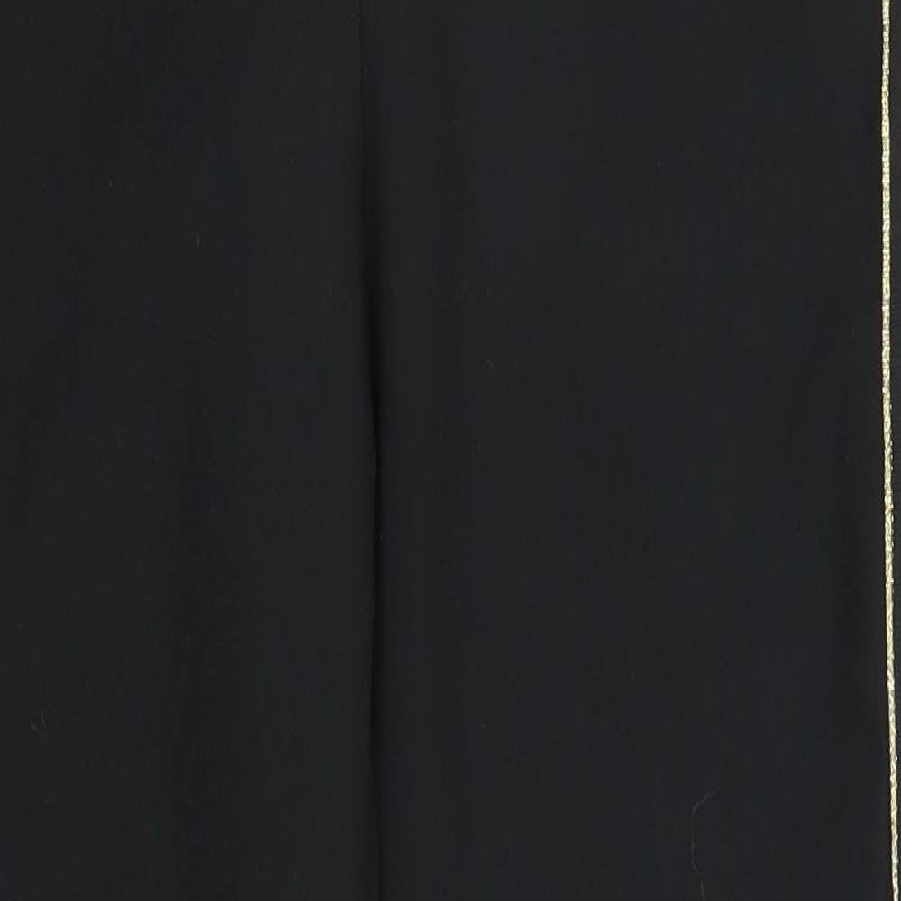 Marks and Spencer Womens Black   Trousers  Size 8 L26 in