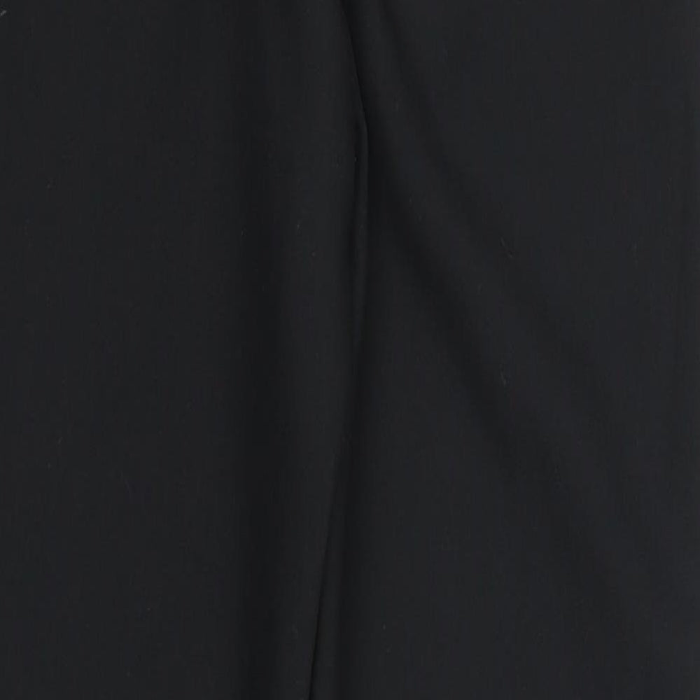 Marks and Spencer Womens Black   Trousers  Size 8 L26 in