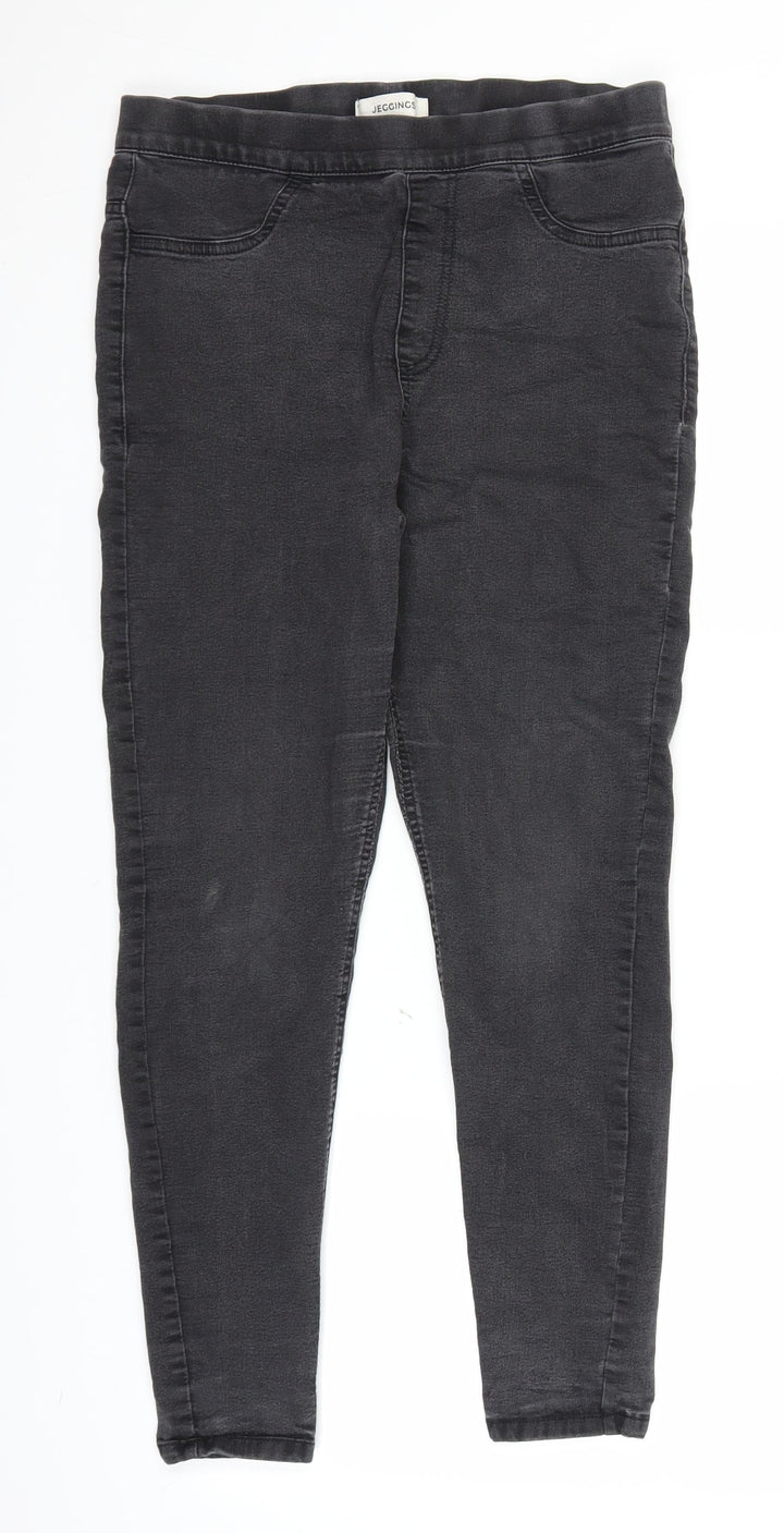 Marks and Spencer Womens Black Denim Jegging Jeans Size 12 L25 in