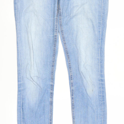 H&M Womens Blue  Denim Skinny Jeans Size 26 in L31 in