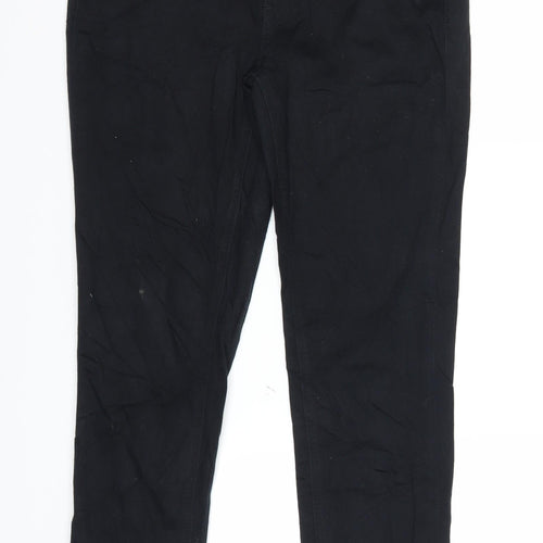 Espirit Womens Black  Denim Straight Jeans Size 10 L24 in