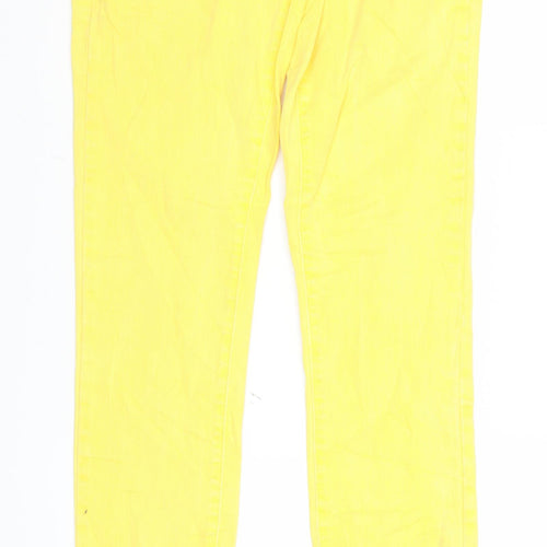 Fishbone Womens Yellow  Denim Jegging Jeans Size XS L30 in