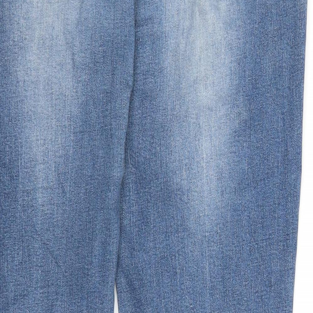 Janina Womens Blue  Denim Jegging Jeans Size 38 in L28 in