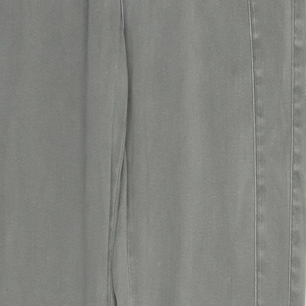 River Island Womens Grey  Denim Jegging Jeans Size 14 L29 in