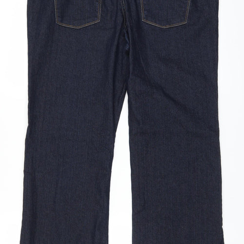 YESYES Womens Blue  Denim Bootcut Jeans Size 18 L28 in