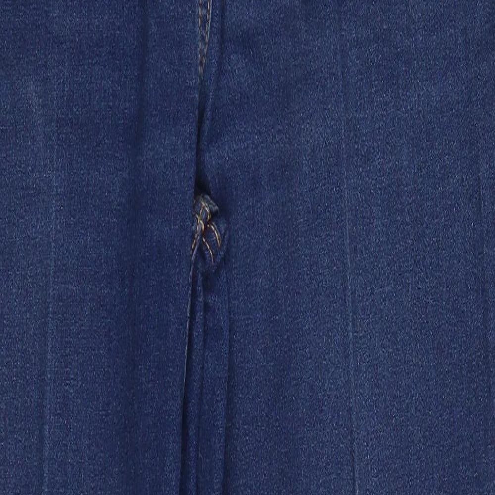 Matalan Womens Blue  Denim Straight Jeans Size 12 L27 in