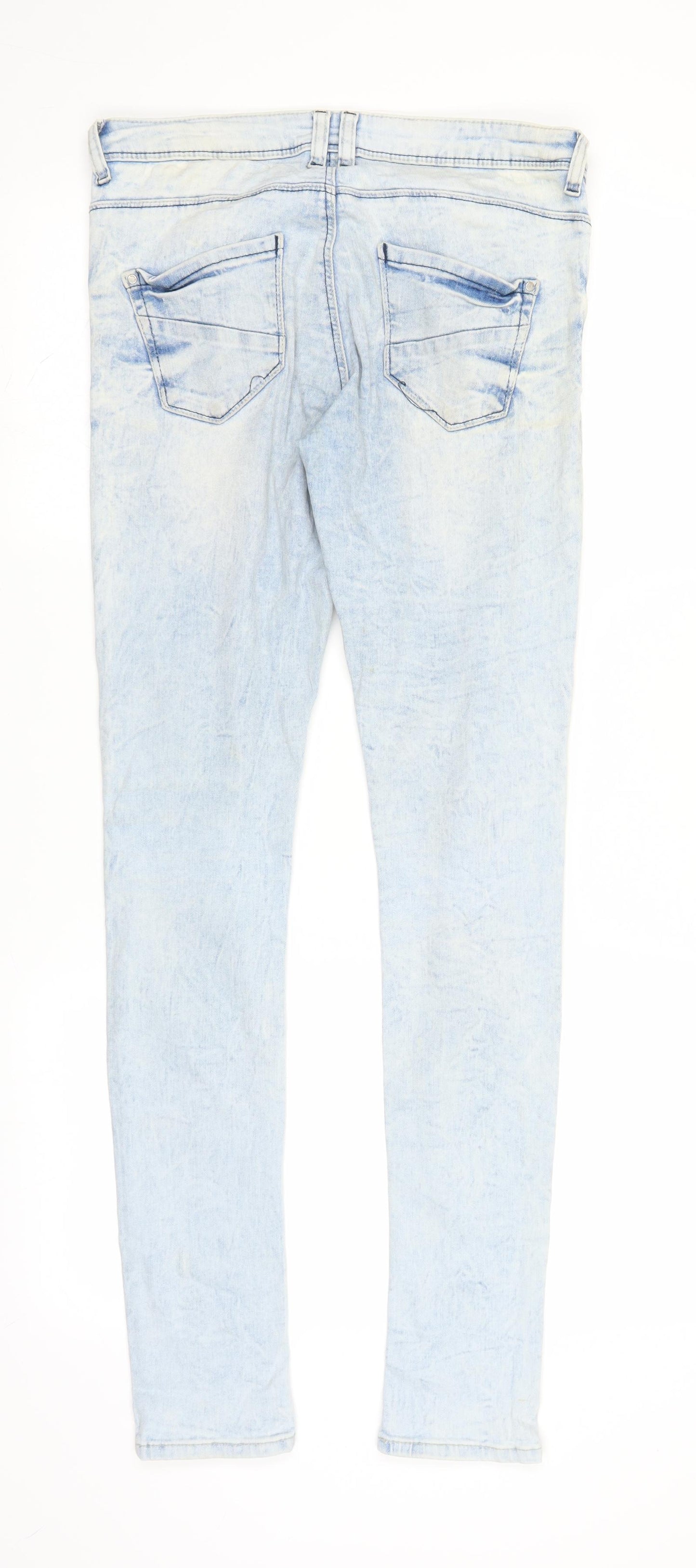 Primark Womens Blue  Denim Jegging Jeans Size 8 L30 in