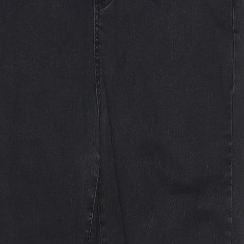 Primark Womens Black  Denim Jegging Jeans Size 16 L26 in