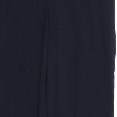 H&M Womens Blue   Trousers  Size 10 L27.5 in