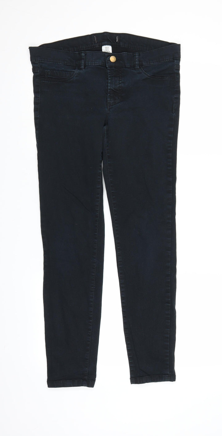 Preworn Womens Blue Denim Jegging Jeans Size 12 L27 in