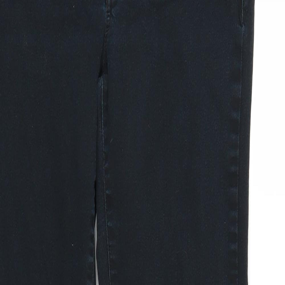 Preworn Womens Blue  Denim Jegging Jeans Size 12 L27 in