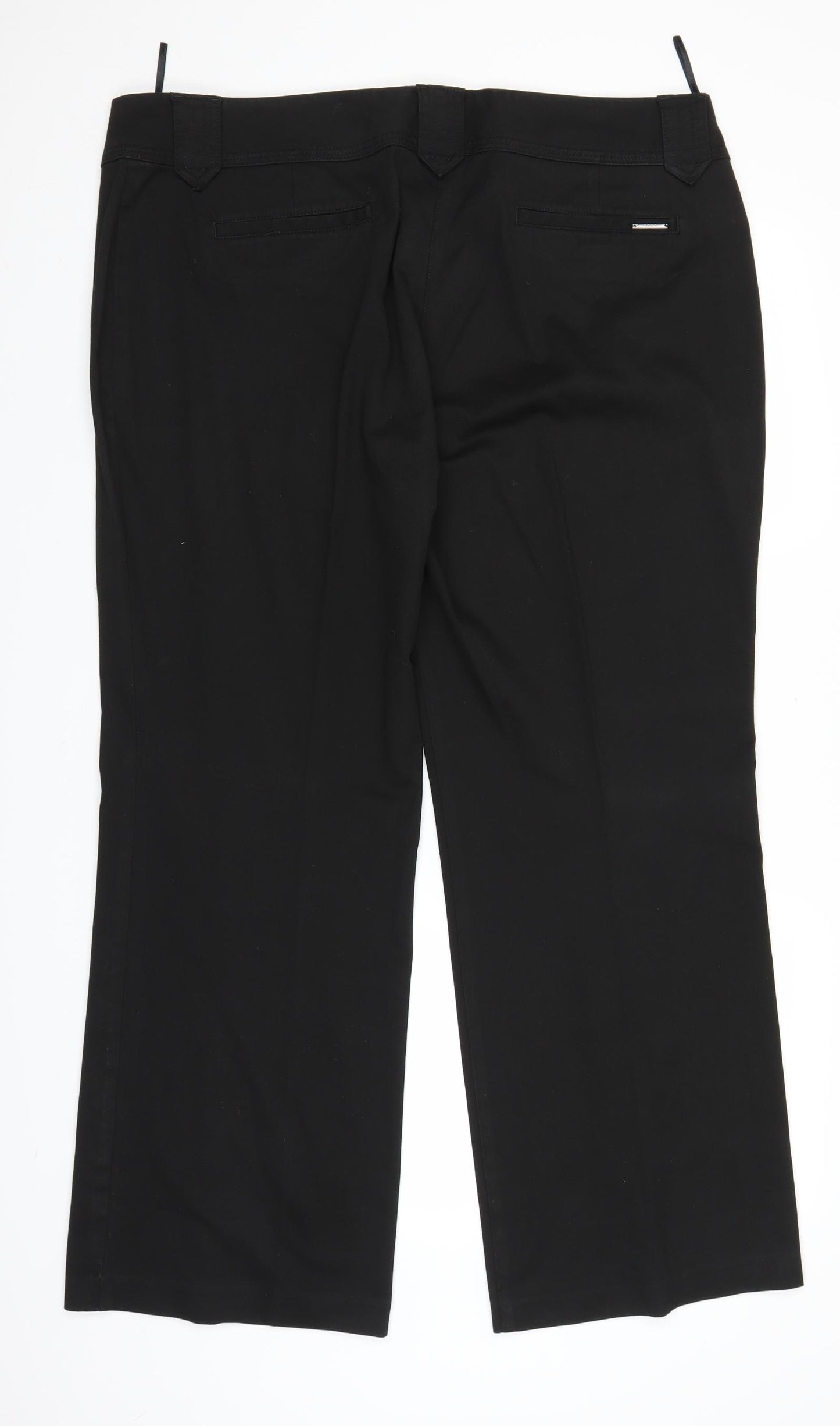 NEXT Womens Black   Trousers  Size 20 L28 in