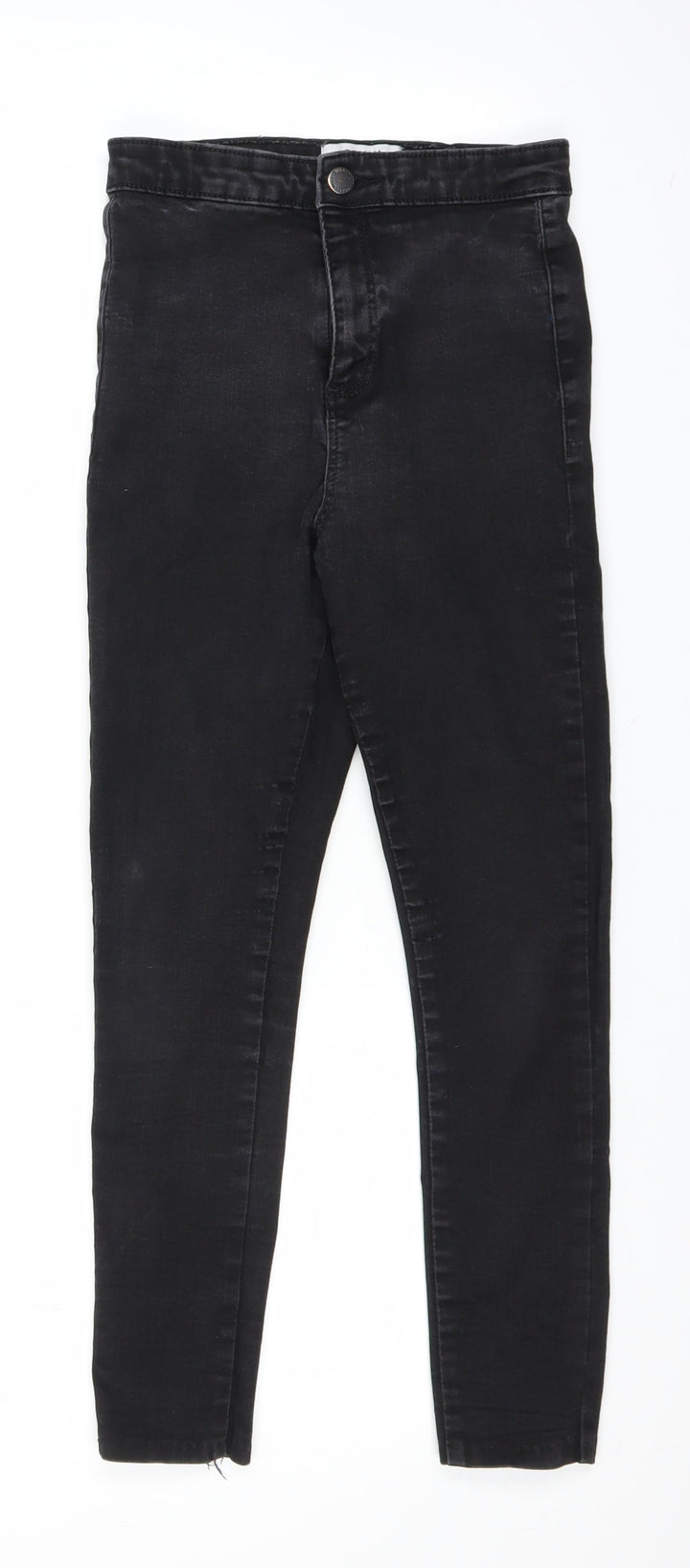 Miss Selfridge Womens Black Denim Jegging Jeans Size 8 L23 in