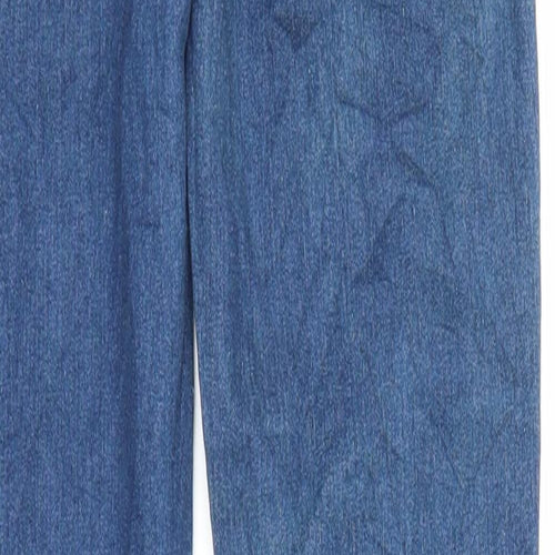 H&M Womens Blue  Denim Skinny Jeans Size 26 L31 in