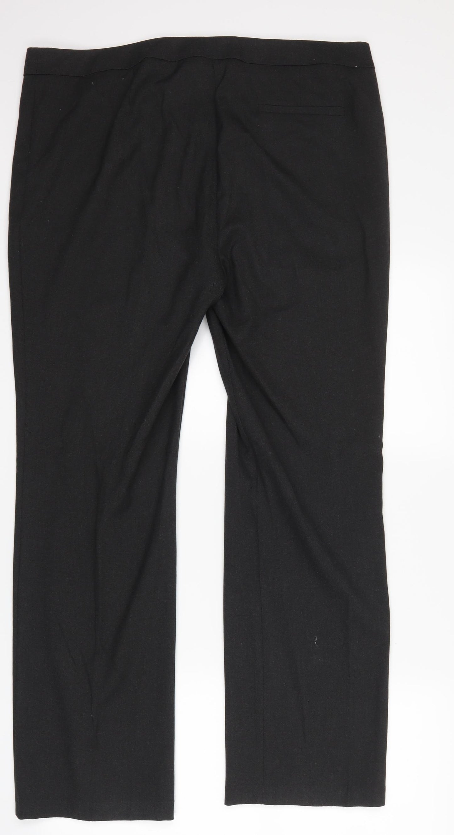 Marks and Spencer Womens Black   Trousers  Size 16 L29 in