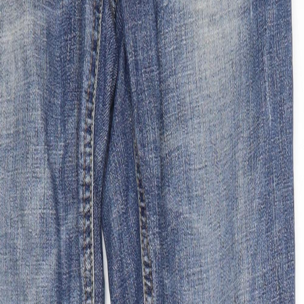 River Island Womens Blue  Denim Bootcut Jeans Size 6 L29 in