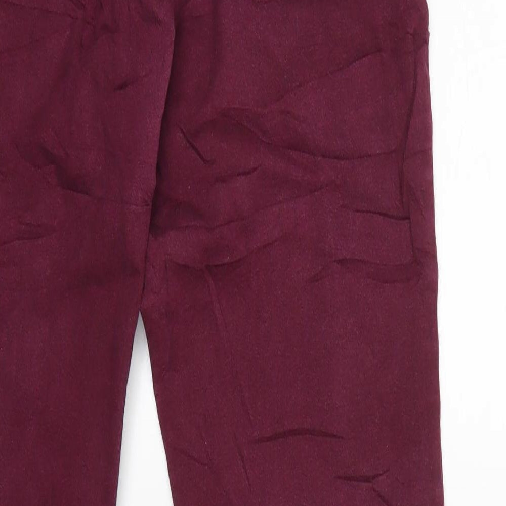 ESMARA Womens Purple  Denim Skinny Jeans Size 14 L29 in