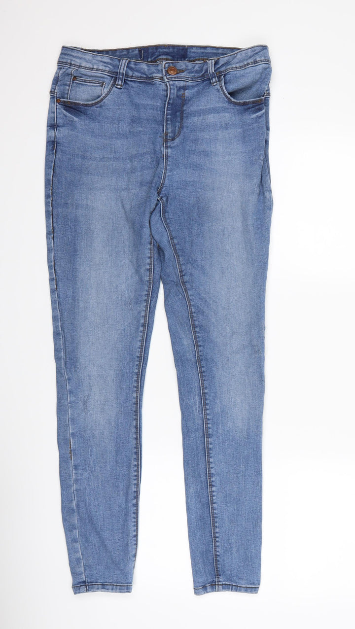 denim co Womens Blue Denim Skinny Jeans Size 30 L28 in