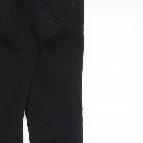 Matalan Womens Black  Denim Skinny Jeans Size 10 L28 in