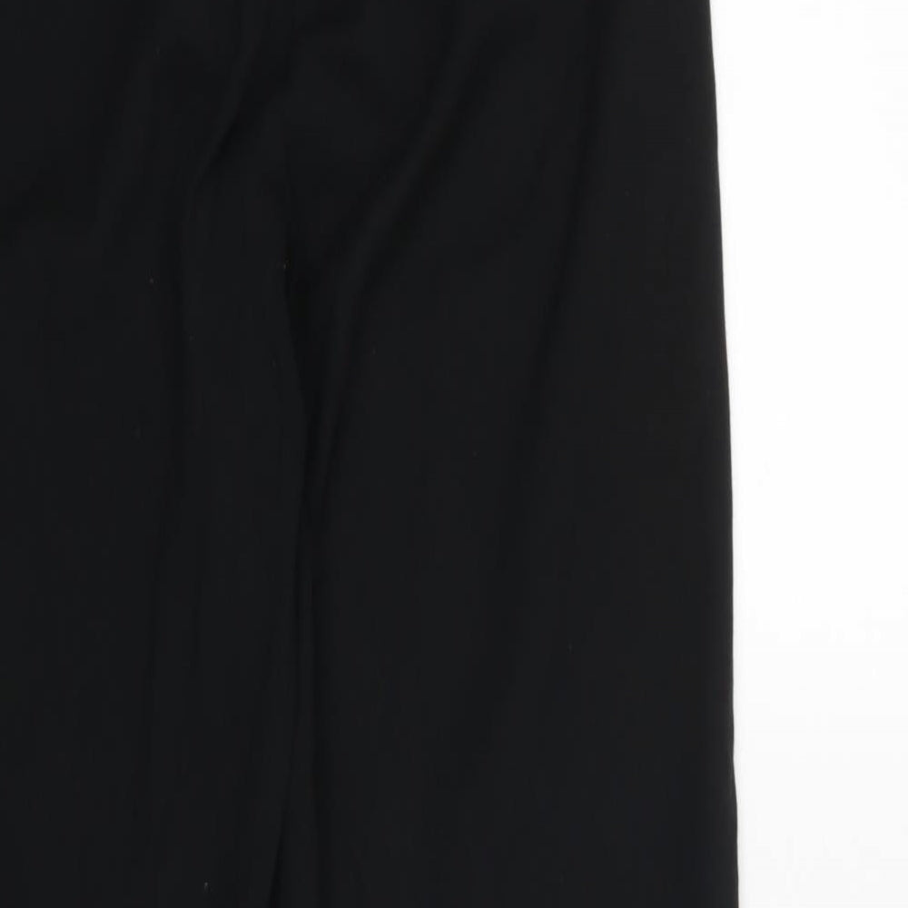 Marks and Spencer Womens Black   Trousers  Size 10 L28 in