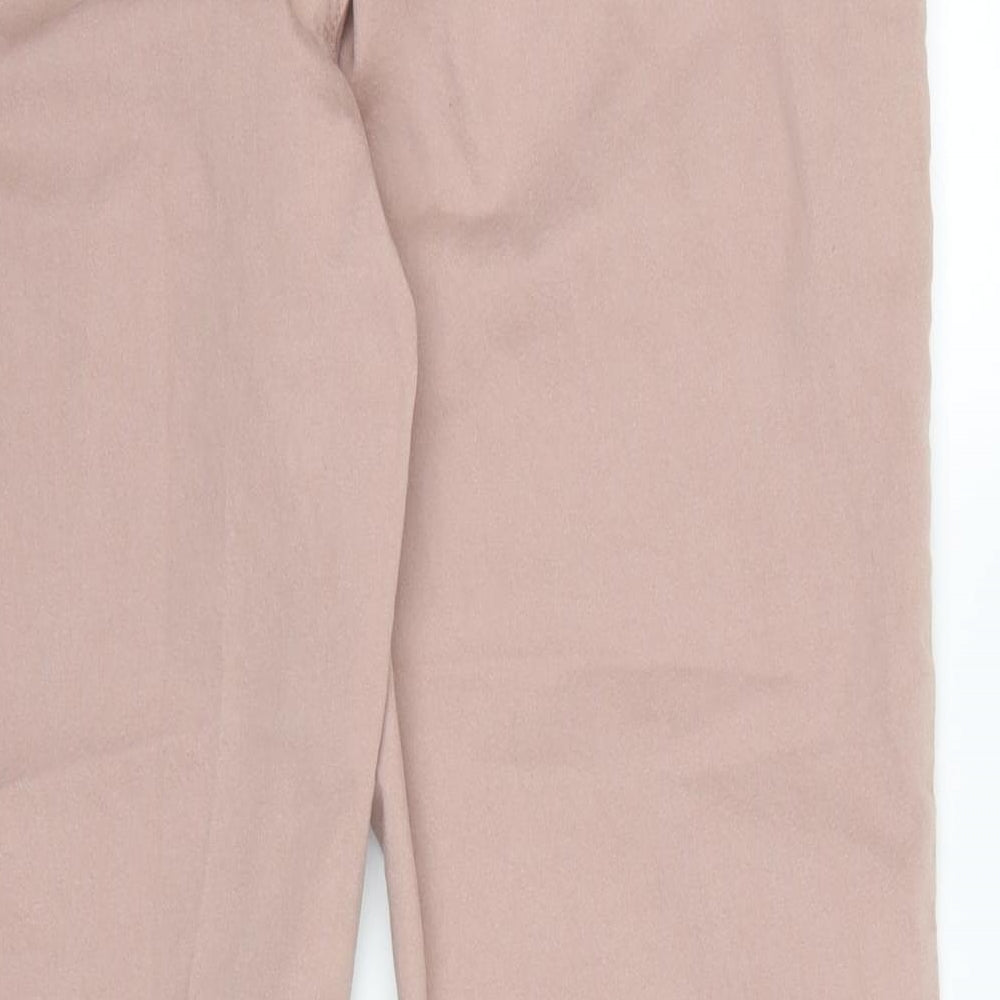 Canada Womens Pink  Denim Cropped Jeans Size 18 L24 in