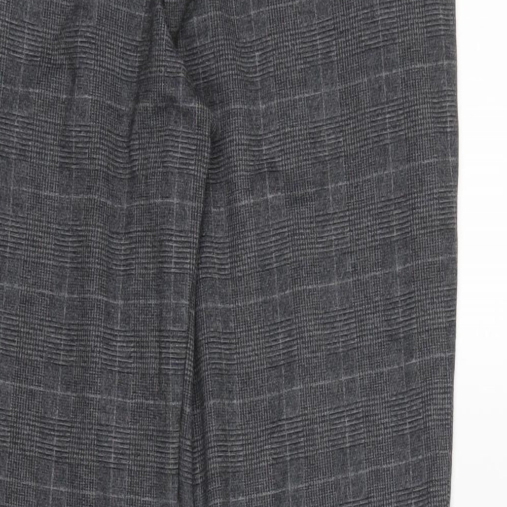 Primark Mens Grey Check  Trousers  Size 30 L32 in