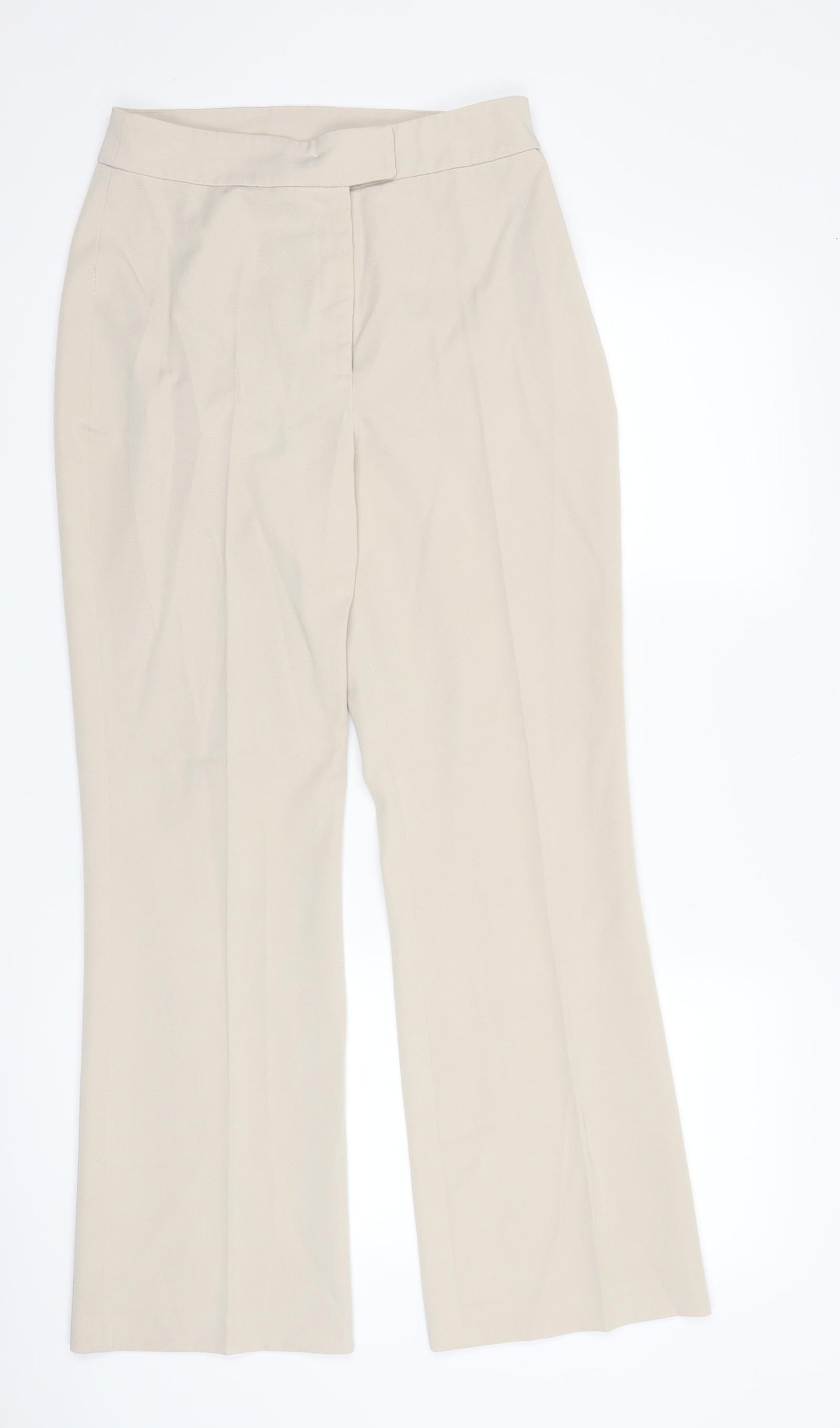 CMD Womens Beige   Trousers  Size 10 L28 in