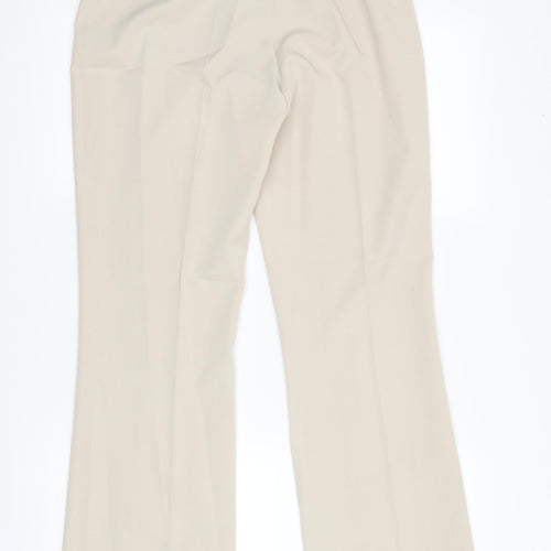 CMD Womens Beige   Trousers  Size 10 L28 in