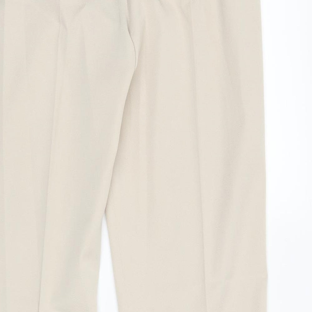 CMD Womens Beige   Trousers  Size 10 L28 in