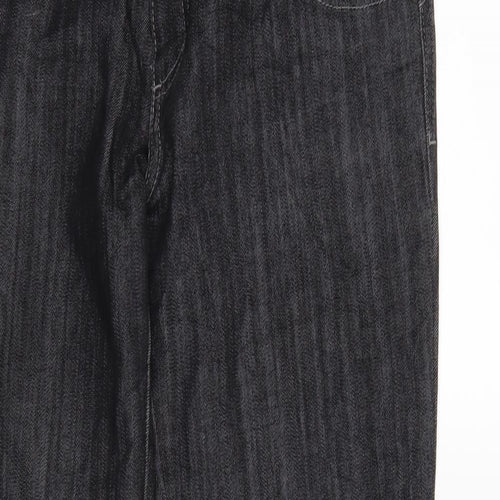 Premier Womens Black  Denim Straight Jeans Size 32 L27 in