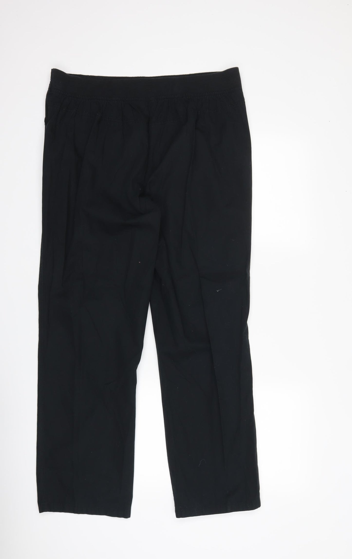 BM Womens Black   Trousers  Size 16 L28 in