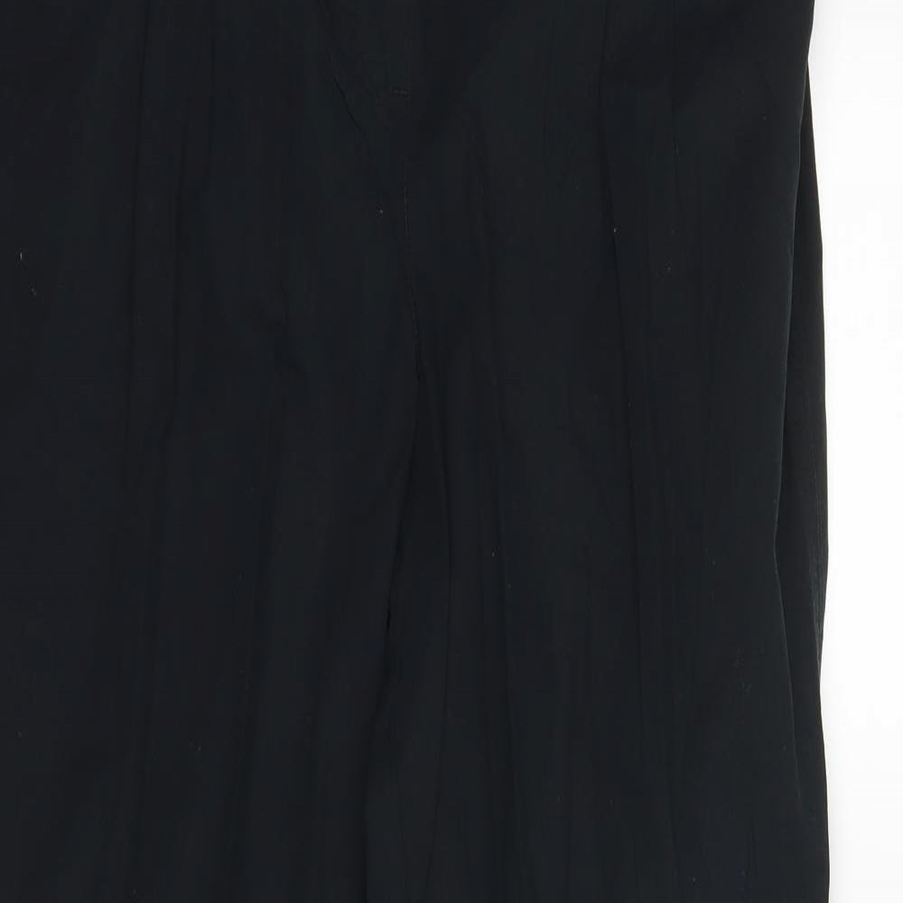 BM Womens Black   Trousers  Size 16 L28 in