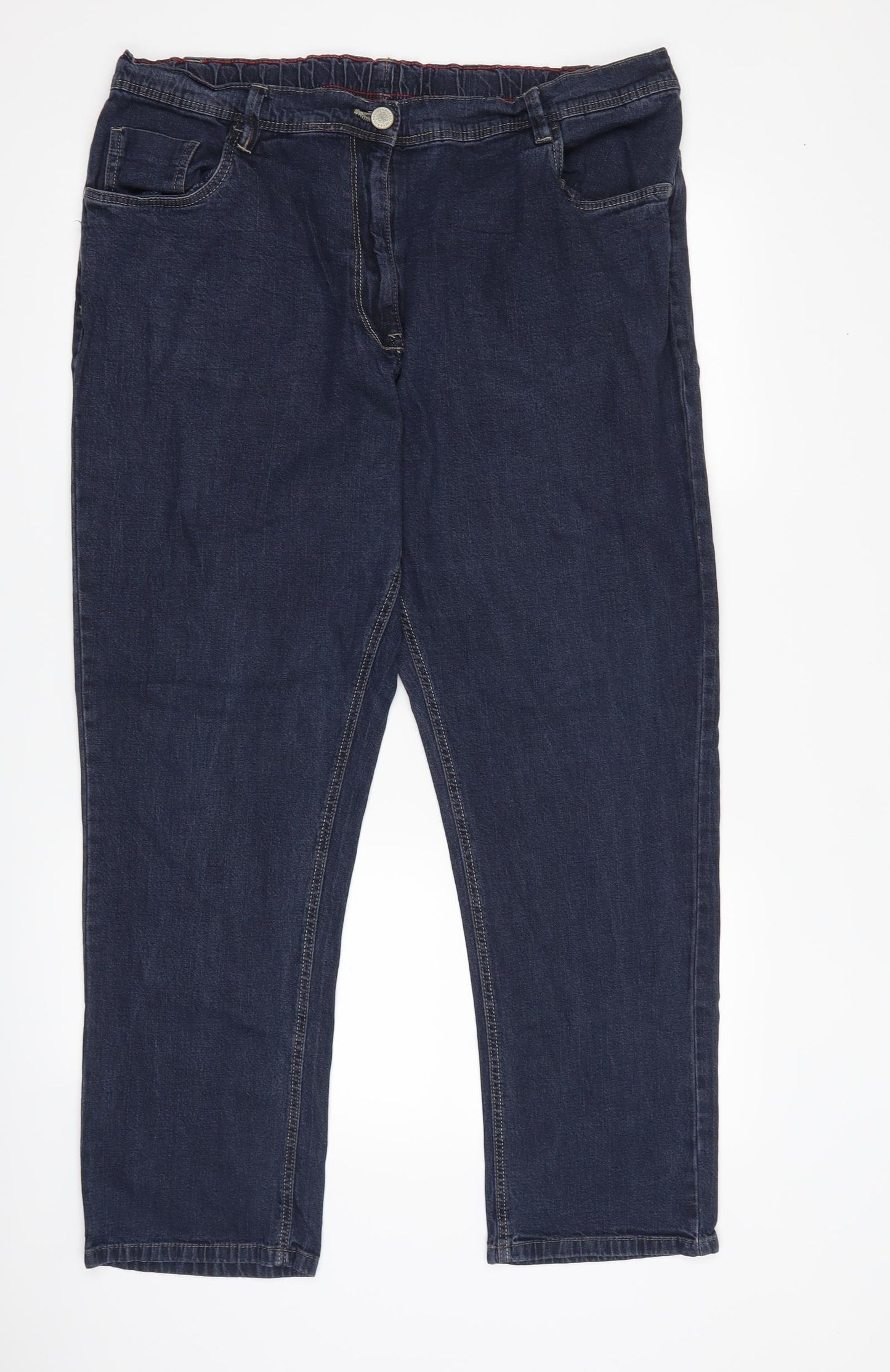 ELLE Womens Blue  Denim Jegging Jeans Size 18 L28 in