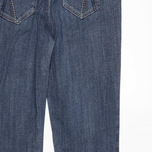 NEXT Womens Blue  Denim Bootcut Jeans Size 14 L30 in