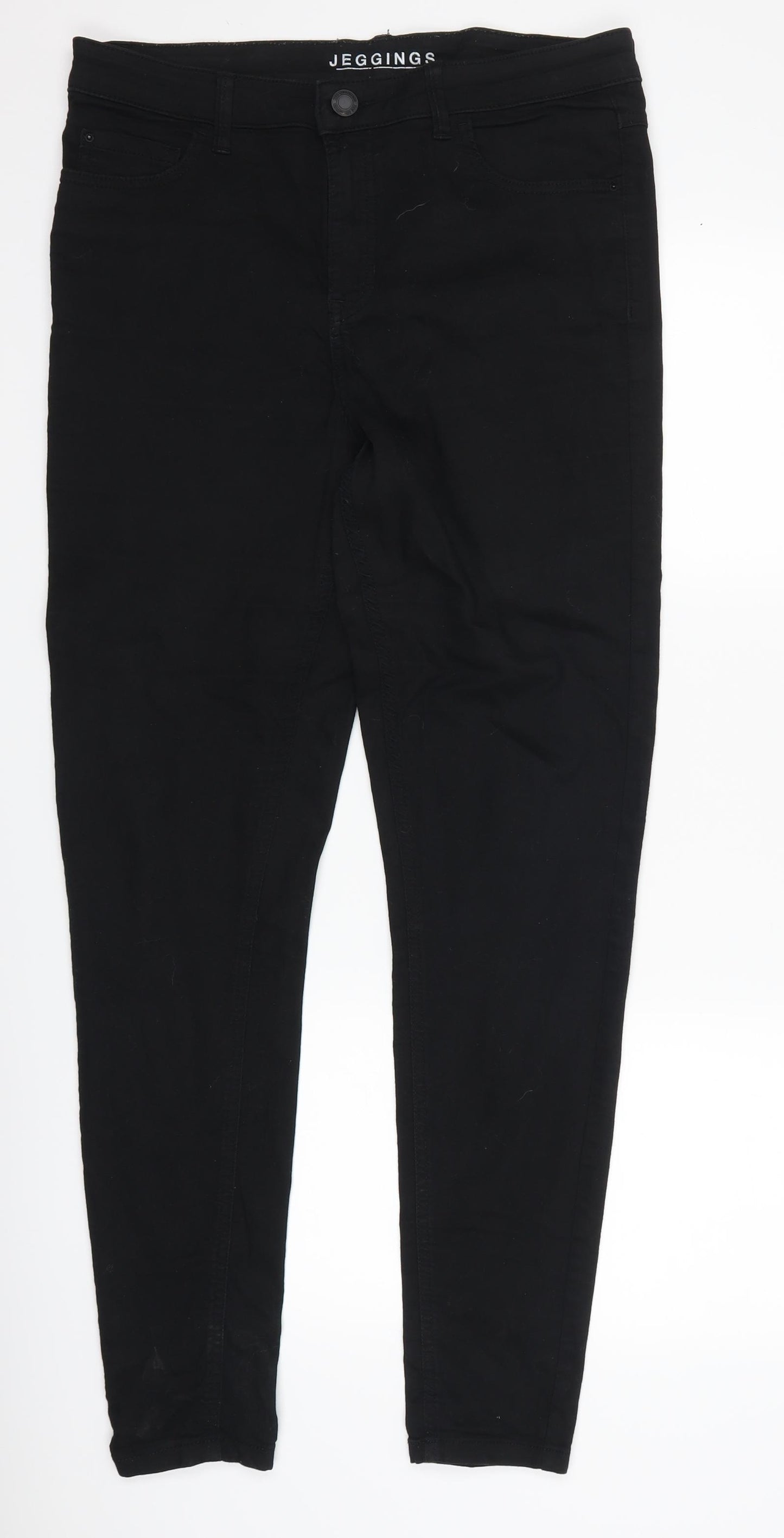 Marks and Spencer Womens Black  Denim Jegging Jeans Size 14 L29 in