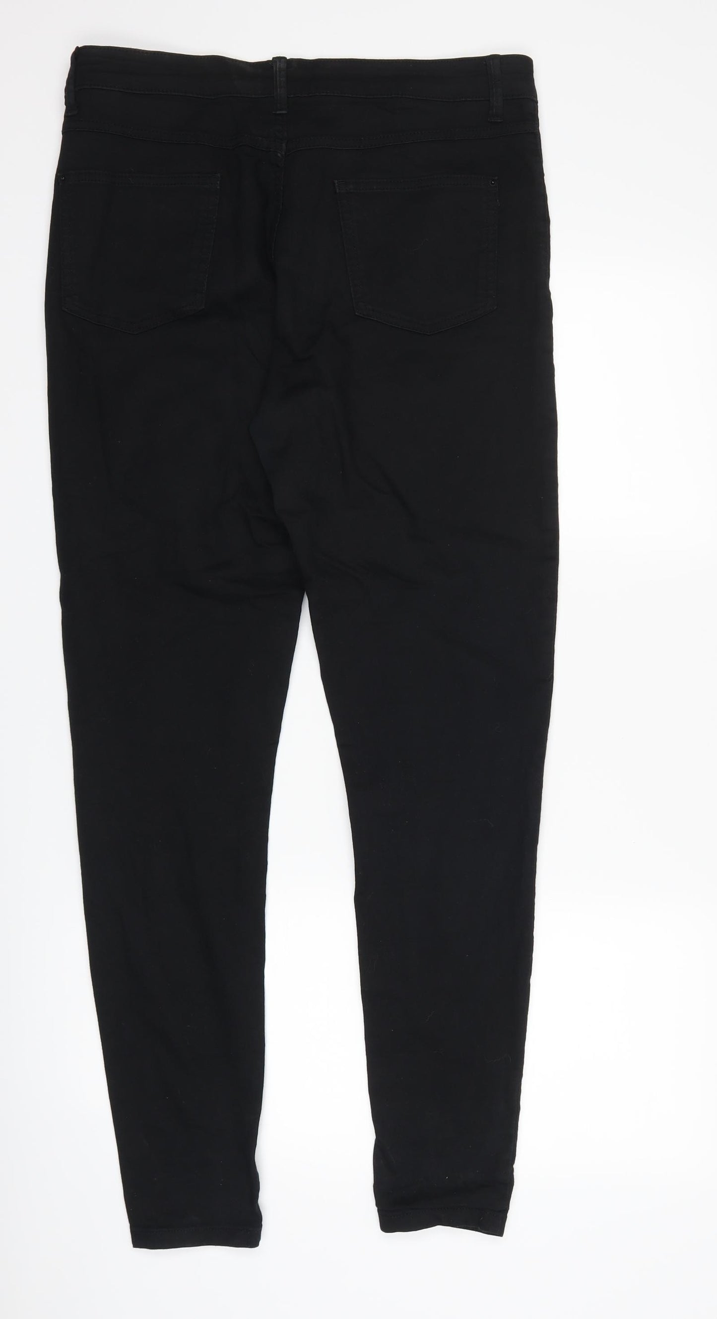 Marks and Spencer Womens Black  Denim Jegging Jeans Size 14 L29 in