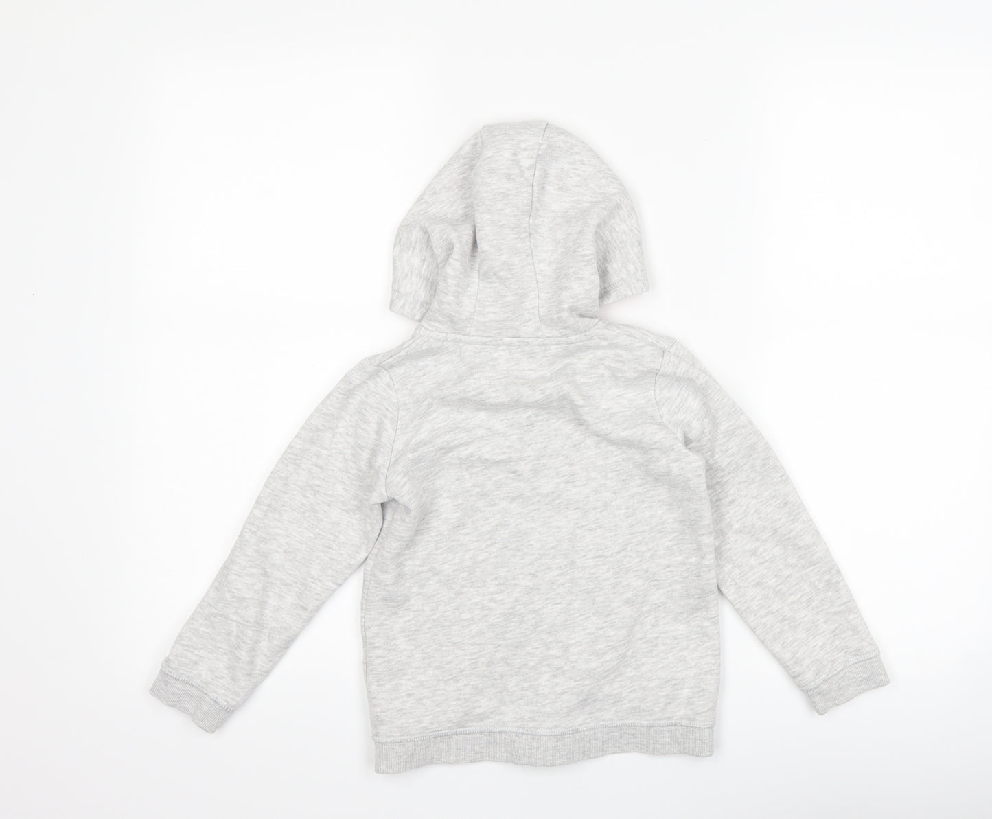 Matalan Girls Grey   Full Zip Hoodie Size 5-6 Years