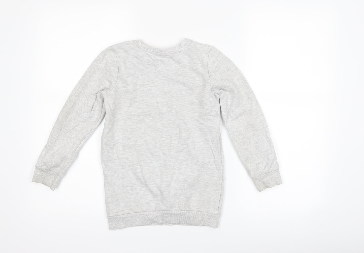 George Girls Grey   Pullover Sweatshirt Size 6-7 Years  - city style