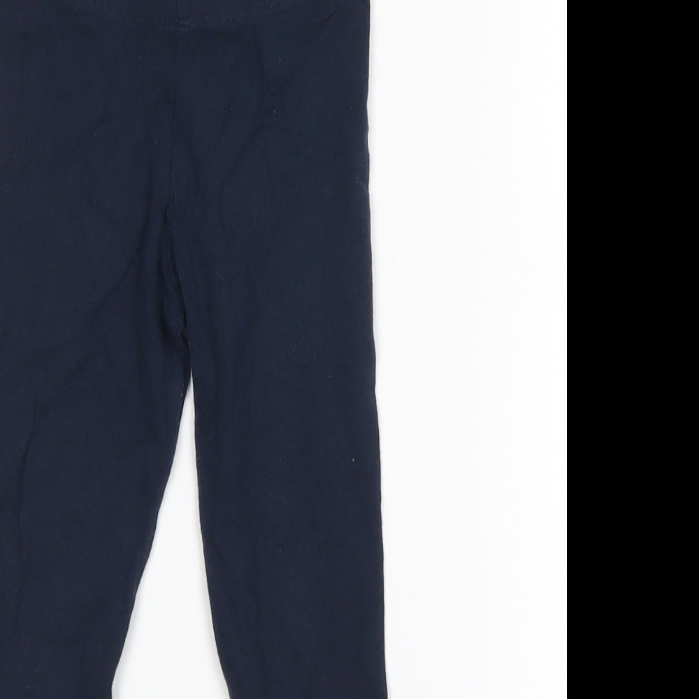 NEXT Girls Blue   Capri Trousers Size 5 Years - Leggings