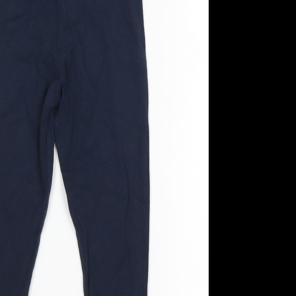 NEXT Girls Blue   Capri Trousers Size 5 Years - Leggings