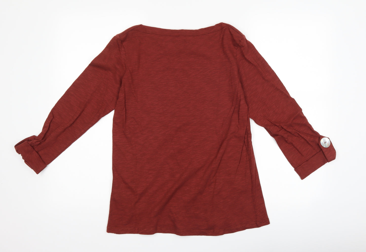 Dorothy Perkins Womens Brown   Basic T-Shirt Size 10