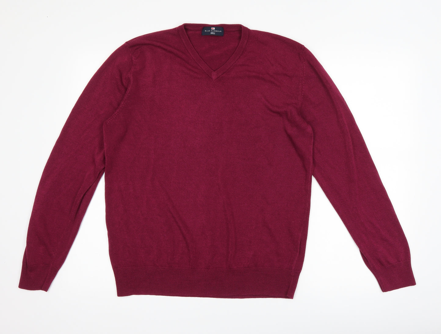 Marks and Spencer Mens Purple   Pullover Jumper Size M
