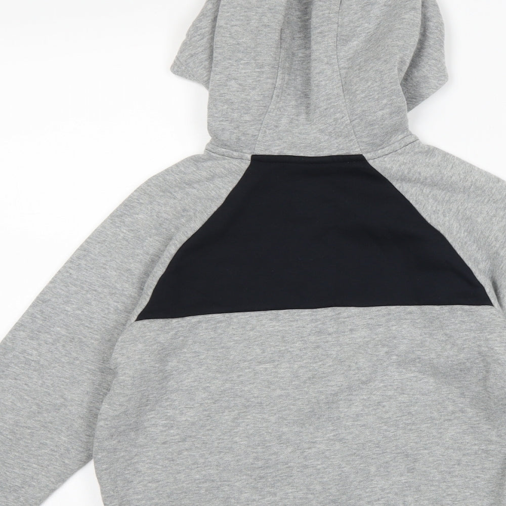 Nike Boys Grey   Full Zip Hoodie Size 8-9 Years