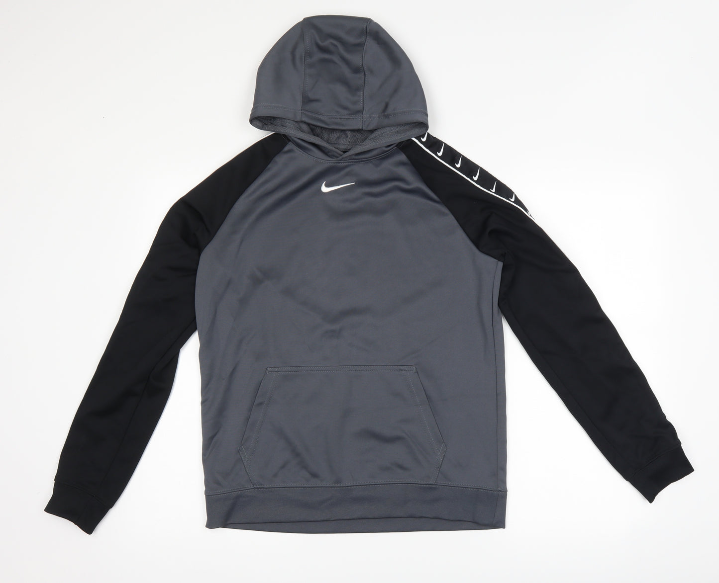Nike Boys Grey   Pullover Hoodie Size 13-14 Years
