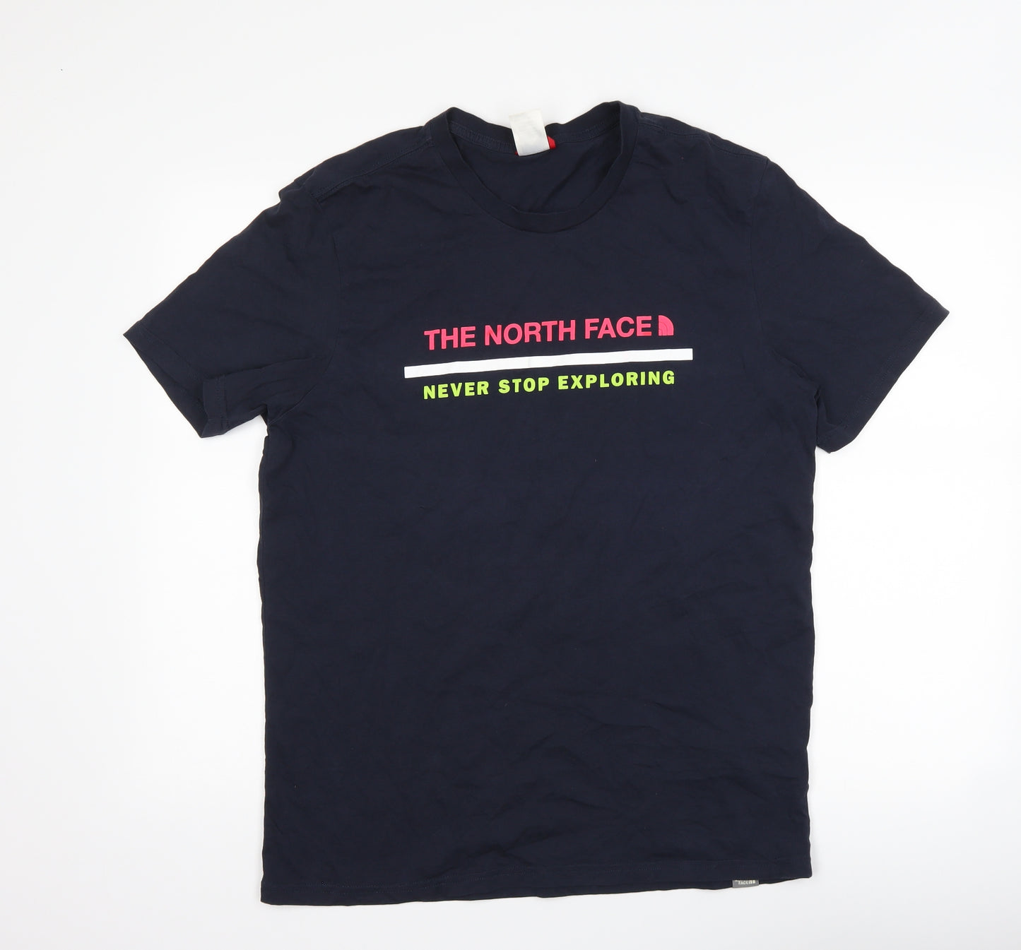 The North Face Mens Blue    T-Shirt Size L