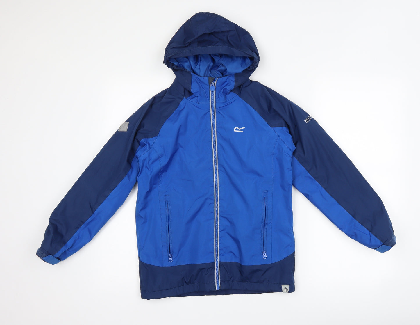 Regatta Boys Blue   Rain Coat Coat Size 9-10 Years
