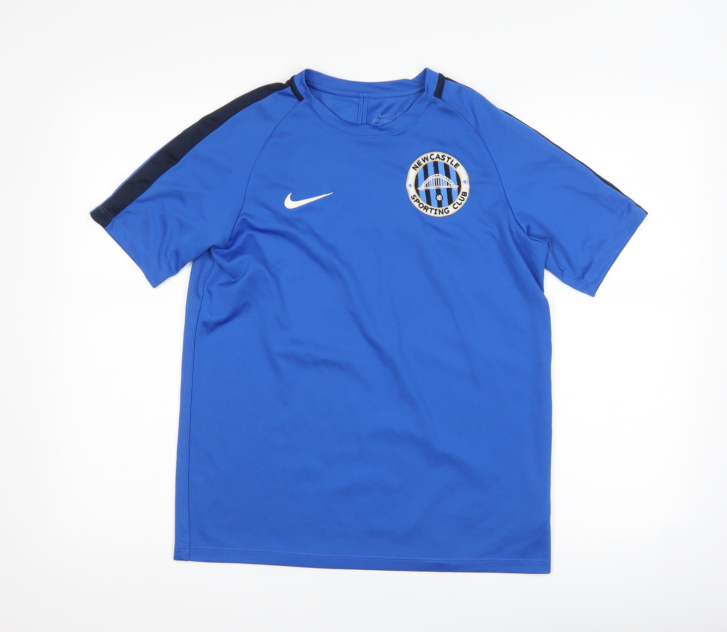 Nike Boys Blue   Basic T-Shirt Size 13-14 Years  - Newcastle sporting club