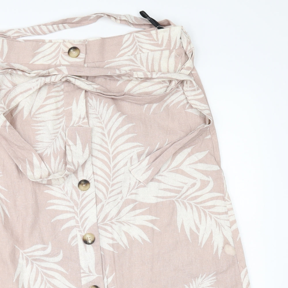 Primark Womens  Floral  A-Line Skirt Size 12